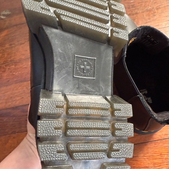 Dr. Martens Audrick Nappa leather platform Chelsea boots | size W7 - Picture 13 of 15